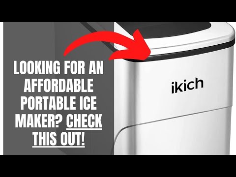IKICH Portable Ice Maker Unboxing &amp; Review