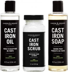 Caron & Doucet - Ultimate Cast Iron Set: Seasoning Oil