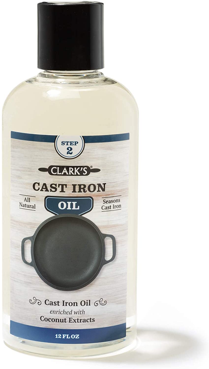 Cast Iron Seasoning Oil (12 ounces) by CLARK'S