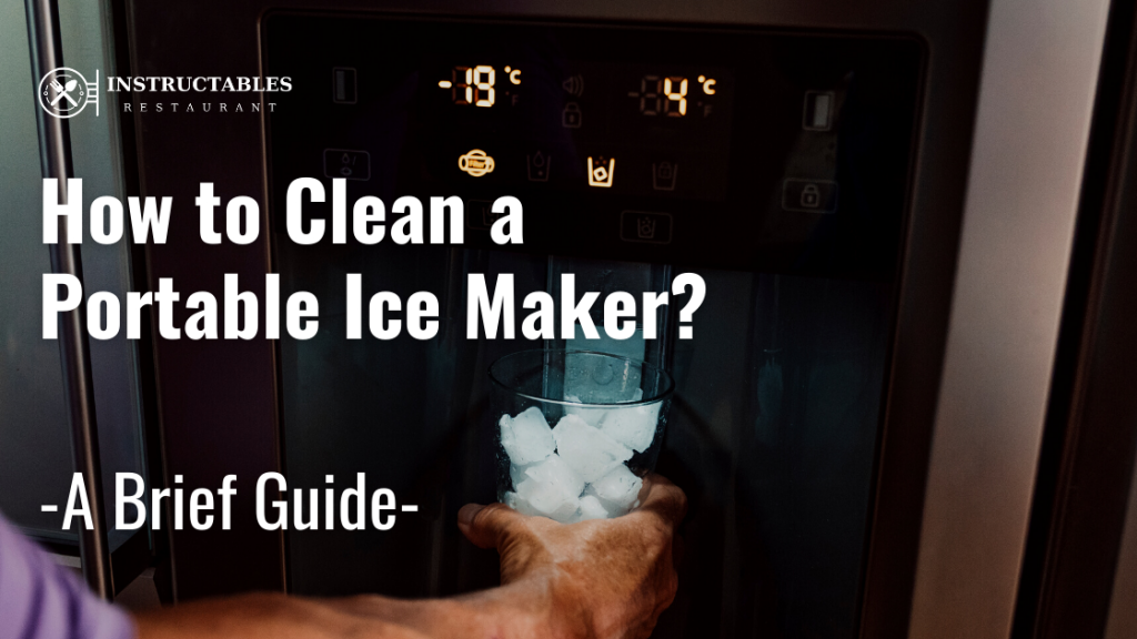 Cleaning a Portable Ice Maker