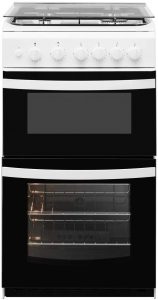 Indesit ID5G00KMWL 50cm Double Cavity Gas Cooker